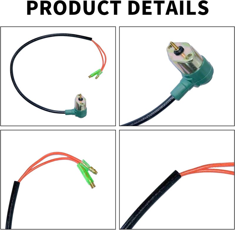 KELKONG Carburetor Fuel Solenoid for Honda GX340 GX390 E5600 E6500 EP500 EP6500 EC500/CX EC6500/CX Gas Engines 4KW-6.5KW 188F 190F Generators - Image 2